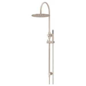 300mm Round Overhead Shower Set, Single Function Hand Shower, Champagne by Meir, a Shower Heads & Mixers for sale on Style Sourcebook