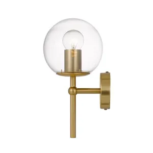 Eterna 1 Light Wall Light, Antique Gold by Telbix, a Wall Lighting for sale on Style Sourcebook