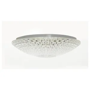 Lilac 40 Led Oyster, Clear Glass, White by Telbix, a Chandeliers for sale on Style Sourcebook