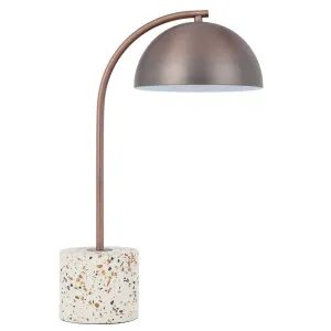 Ortez Table Lamp, Bronze, White Terrazzo by Telbix, a Lamps for sale on Style Sourcebook