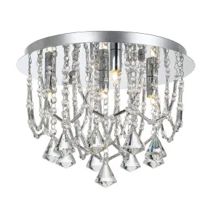 Sandro 35 CTC, Clear Glass, Chrome by Telbix, a Chandeliers for sale on Style Sourcebook