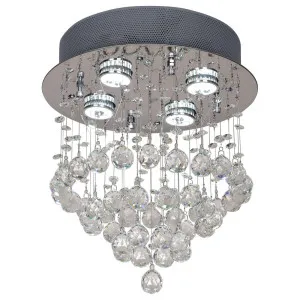 Savina 32cm CTC, Chrome by Telbix, a Chandeliers for sale on Style Sourcebook