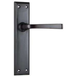 Menton Lever Latch Set, Antique Copper by Tradco, a Door Hardware for sale on Style Sourcebook