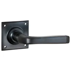 Small Menton Lever on Rose, Antique Copper by Tradco, a Door Hardware for sale on Style Sourcebook