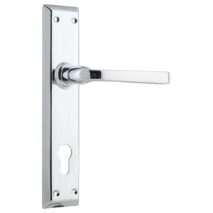 Menton 85mm Euro Lever Set, Chrome by Tradco, a Door Hardware for sale on Style Sourcebook