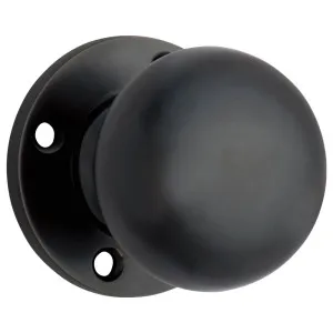 54mm Round Rose Pre-drilled Mortice Knob, Antique Copper by Tradco, a Door Hardware for sale on Style Sourcebook