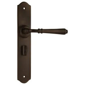 Reims Privacy Lever Set, Antique Brass by Tradco, a Door Hardware for sale on Style Sourcebook
