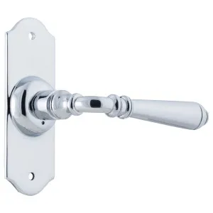 Small Reims Lever Latch Set, Chrome by Tradco, a Door Hardware for sale on Style Sourcebook