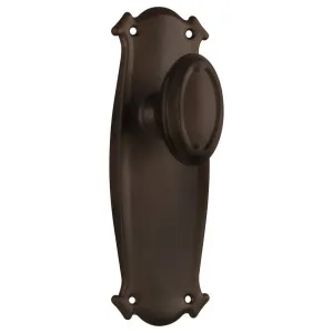 Bungalow Knob Latch Set, Antique Brass by Tradco, a Door Hardware for sale on Style Sourcebook