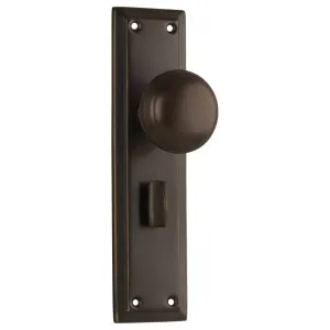 Richmond Privacy Knob Set, Antique Brass by Tradco, a Door Hardware for sale on Style Sourcebook