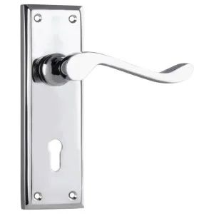 Camden Lever Lock Set, Chrome by Tradco, a Door Hardware for sale on Style Sourcebook
