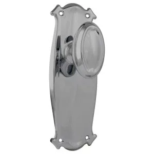 Bungalow Knob Latch Set, Chrome by Tradco, a Door Hardware for sale on Style Sourcebook