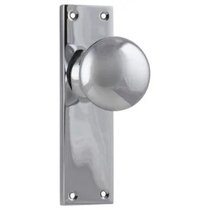 Victorian Knob Latch Set, Chrome by Tradco, a Door Hardware for sale on Style Sourcebook