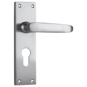 Balmoral Euro Lever Set, Satin Chrome by Tradco, a Door Hardware for sale on Style Sourcebook