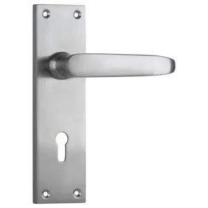 Balmoral Lever Lock Set, Satin Chrome by Tradco, a Door Hardware for sale on Style Sourcebook