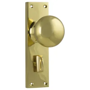 Victorian Privacy Knob Set, Polished Brass by Tradco, a Door Hardware for sale on Style Sourcebook