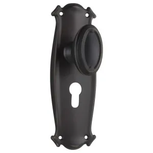 Bungalow Euro Knob Set, Antique Copper by Tradco, a Door Hardware for sale on Style Sourcebook