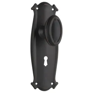 Bungalow Knob Lock Set, Antique Copper by Tradco, a Door Hardware for sale on Style Sourcebook