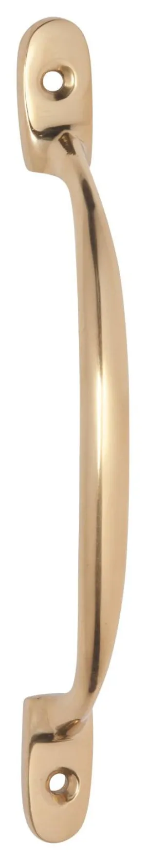 15cm Plain D-Pull Handle, Polished Brass by Tradco, a Cabinet Hardware for sale on Style Sourcebook