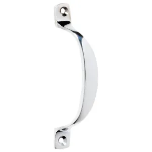 10cm Plain Offset Pull Handle, Chrome by Tradco, a Cabinet Hardware for sale on Style Sourcebook