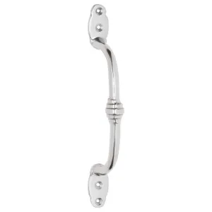 Decorative Offset Pull Handle, Chrome by Tradco, a Cabinet Hardware for sale on Style Sourcebook