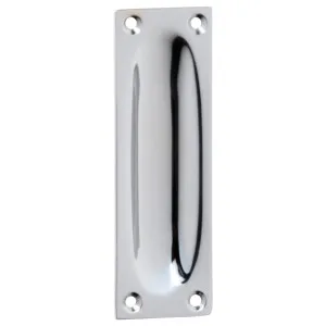 Cabinet Flush Pull, Chrome by Tradco, a Door Hardware for sale on Style Sourcebook