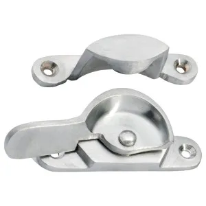 Narrow Basic Sash Fastener, Satin Chrome by Tradco, a Window Hardware for sale on Style Sourcebook