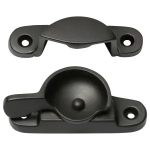 Basic Sash Fastener, Matte Blk by Tradco, a Window Hardware for sale on Style Sourcebook