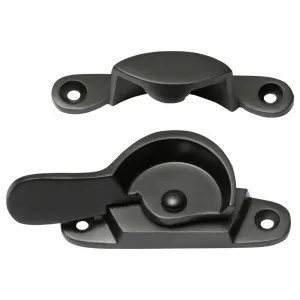 Narrow Basic Sash Fastener, Matte Blk by Tradco, a Window Hardware for sale on Style Sourcebook