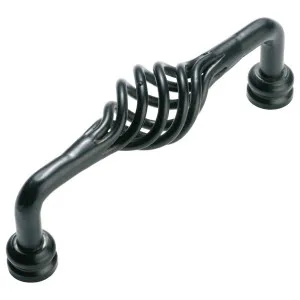 8.5cm Twist D-Pull Handle, Matte Blk by Tradco, a Cabinet Hardware for sale on Style Sourcebook