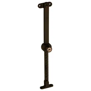 Key Locking Telescopic Window Stay, Antique Brass by Tradco, a Window Hardware for sale on Style Sourcebook