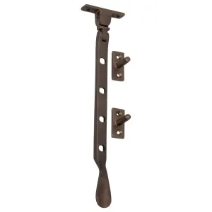 Small Sill Mount Casement Stay, Antique Brass by Tradco, a Window Hardware for sale on Style Sourcebook