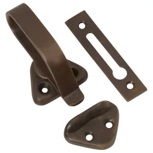 Hopper Window Catch, Antique Brass by Tradco, a Window Hardware for sale on Style Sourcebook