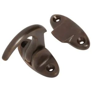 Window Spur Catch, Antique Brass by Tradco, a Window Hardware for sale on Style Sourcebook