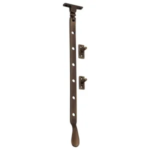 Squared Sill Mount Casement Stay, Antique Brass by Tradco, a Window Hardware for sale on Style Sourcebook