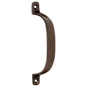 13cm Plain Offset Pull Handle, Antique Brass by Tradco, a Cabinet Hardware for sale on Style Sourcebook