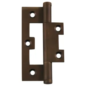 3.5x8.9cm Hirline Hinge, Antique Brass by Tradco, a Cabinet Hardware for sale on Style Sourcebook