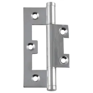 3.5x8.9cm Hirline Hinge, Chrome by Tradco, a Cabinet Hardware for sale on Style Sourcebook