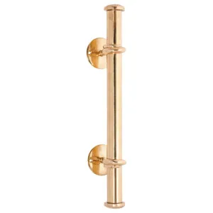 Rounded Pull Handle, Polished Brass by Tradco, a Door Hardware for sale on Style Sourcebook