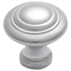 Small Domed Cupboard Knob, Chrome by Tradco, a Cabinet Hardware for sale on Style Sourcebook