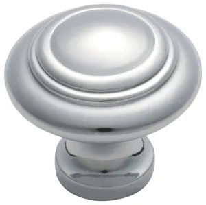 Medium Domed Cupboard Knob, Chrome by Tradco, a Cabinet Hardware for sale on Style Sourcebook