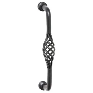 20cm Twist D-Pull Handle, Matte Blk by Tradco, a Cabinet Hardware for sale on Style Sourcebook