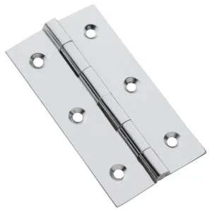 7.6x4.1cm Fixed Pin Cabinet Hinge, Chrome by Tradco, a Cabinet Hardware for sale on Style Sourcebook