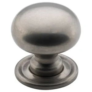 Small Plain Cupboard Knob, Satin Nickel by Tradco, a Cabinet Hardware for sale on Style Sourcebook