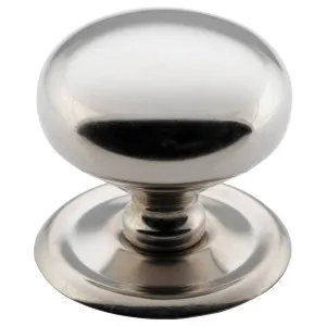 Large Plain Cupboard Knob, Satin Nickel by Tradco, a Cabinet Hardware for sale on Style Sourcebook