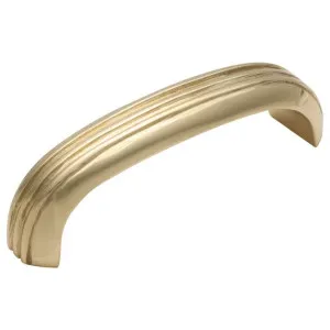 Small Deco Cupboard Pull Handle, Polished Brass by Tradco, a Cabinet Hardware for sale on Style Sourcebook