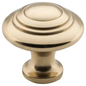 Medium Domed Cupboard Knob, Polished Brass by Tradco, a Cabinet Hardware for sale on Style Sourcebook