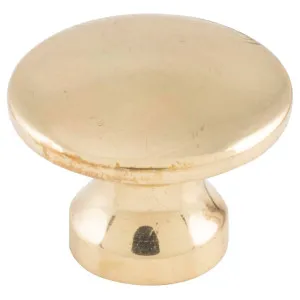 1.6cm Tiny Cupboard Knob, Polished Brass by Tradco, a Cabinet Hardware for sale on Style Sourcebook