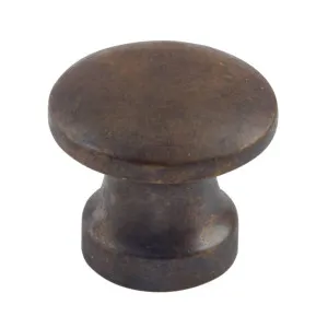 1.3cm Tiny Cupboard Knob, Antique Brass by Tradco, a Cabinet Hardware for sale on Style Sourcebook