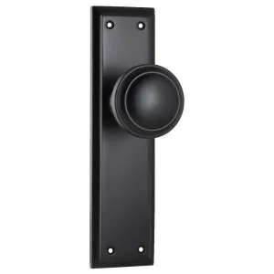 Milton Knob Latch Set, Matte Black by Tradco, a Door Hardware for sale on Style Sourcebook